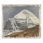 "KAILASH, SOUTH-WEST  FACE", (site study) by Julian Cooper