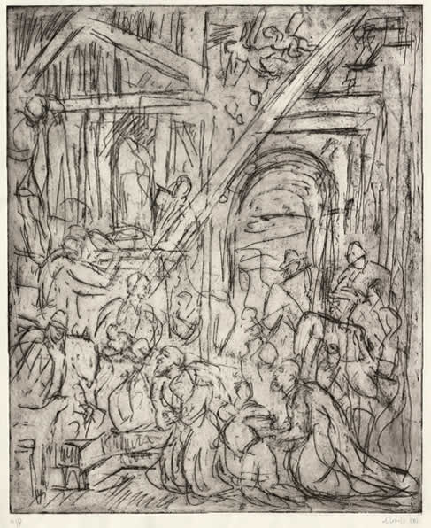 "From Veronese: The Adoration of the Kings" by LEON KOSSOFF