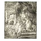 "From Rembrandt: Ecce Homo" by LEON KOSSOFF