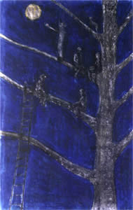 John Davies, "After the Flood", 2005, pastel & charcoal, 103x65 cm
