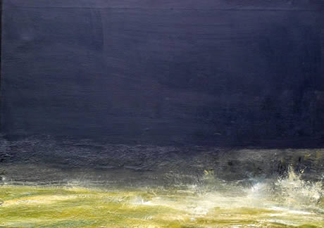 'BLACK (JETTY & WAVE)' by Peter Archer